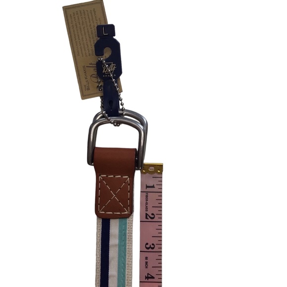 NWT Bills Khakis Stripe Grosgrain Canvas Size Large - Picture 3 of 5